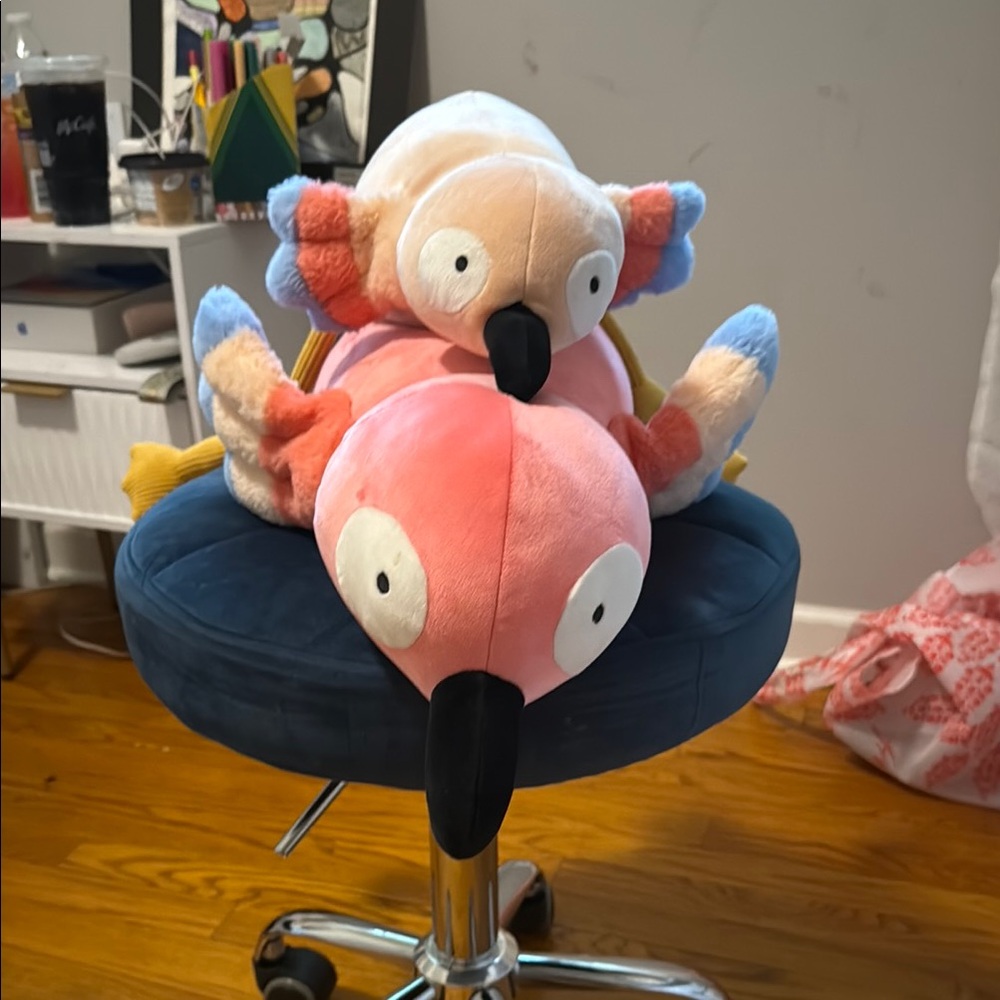 Pillowfort Pink and Blue Stuffed Animal Set